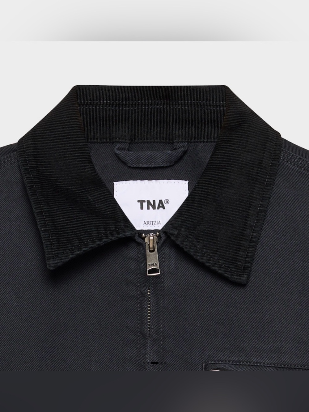 NWT- TNA ‘Barkley Lightweight Workwear Jacket’ 2XS Black - Picture 3 of 6